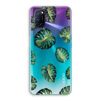 Tropische bladeren: Oppo A72 Transparant Hoesje