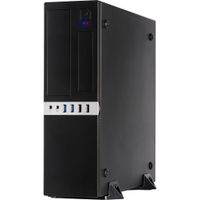 Inter-Tech IT-503 Mini-Toren Zwart - thumbnail