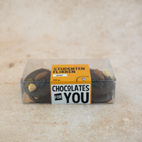 Chocolates For You Studentenflikken puur 200 gram