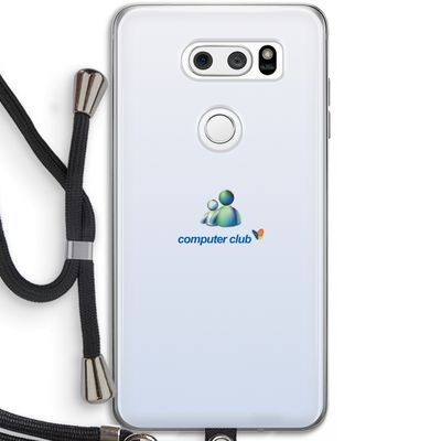 MSN: LG V30 Transparant Hoesje met koord