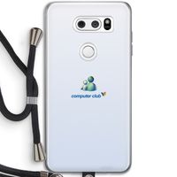 MSN: LG V30 Transparant Hoesje met koord MSN: LG V30 Transparant Hoesje met koord