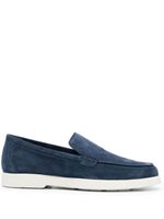 Moorer mocassins en daim - Bleu