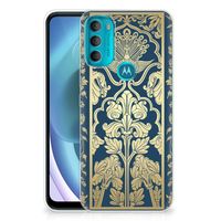 Motorola Moto G71 5G TPU Case Beige Flowers - thumbnail