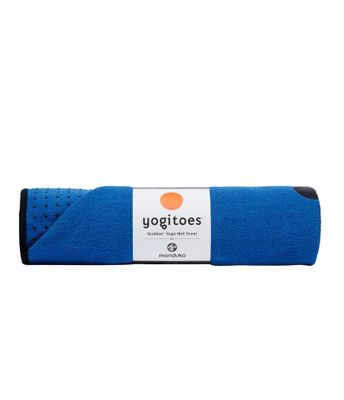 Manduka Yogitoes Skidless Yoga Handdoek - Be Bold Blue