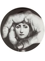 Fornasetti assiette imprimée - Gris - thumbnail