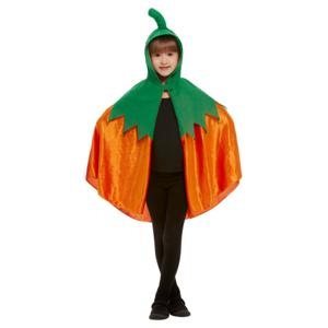 Pompoen verkleed kostuum/cape oranje voor kinderen - Halloween kleding