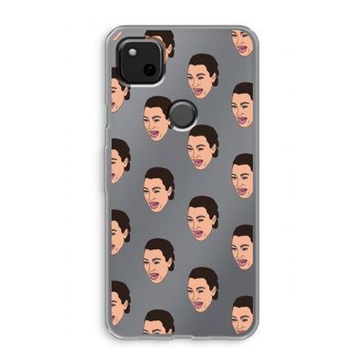 Ugly Cry Call: Google Pixel 4a Transparant Hoesje