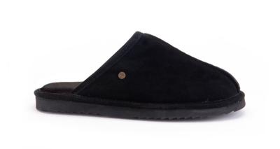 Warmbat Barron Suede Heren Pantoffel Black 42