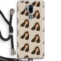 Bonjour mon amour: LG G7 Thinq Transparant Hoesje met koord