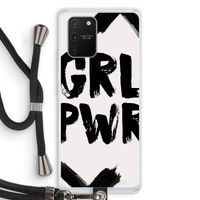 Girl Power #2: Samsung Galaxy S10 Lite Transparant Hoesje met koord