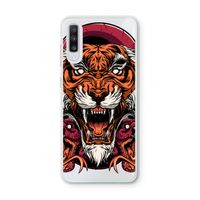Tiger and Rattlesnakes: Samsung Galaxy A70 Transparant Hoesje