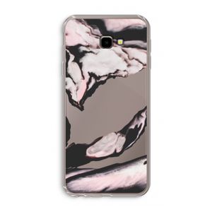 Roze stroom: Samsung Galaxy J4 Plus Transparant Hoesje