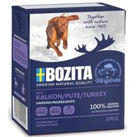 BOZITA Nat hondenvoer Brokken in gelei Turkije 370 g