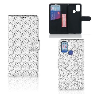 Alcatel 1S (2021) | Telefoon Hoesje | Stripes Dots