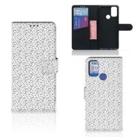 Alcatel 1S (2021) | Telefoon Hoesje | Stripes Dots