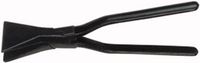 Erdi Buigtang | lengte 270 mm | opgelegd 45graden gebogen | poedergecoat | 1 stuk - D341-60 - D341-60
