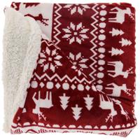 Plaid Yael 150x200 cm red Unique Living - Unique living