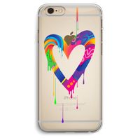 Melts My Heart: iPhone 6 Plus / 6S Plus Transparant Hoesje
