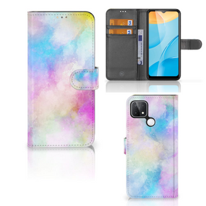 Hoesje OPPO A15 Watercolor Light