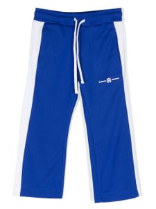 AMIRI KIDS pantalon de jogging à logo imprimé - Bleu