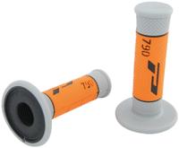 PROGRIP Rubber grip 790 bw/gr/or 115mm closed
