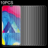 10 stuks 0.26 mm 9u 2.5 D getemperd glas film voor Galaxy M10
