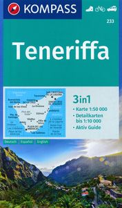 Wandelkaart 233 Teneriffa | Kompass