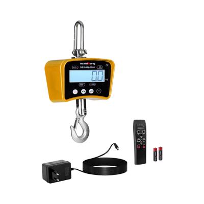 Kraanweegschaal - 1000 kg / 0,2 kg - LCD - digitaal - afstandsbediening