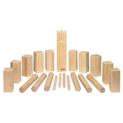 Goki schaakspel kubb vikingen xl