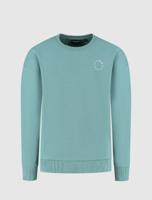 Ballin winter sweater jongens - groen - cirkel logo