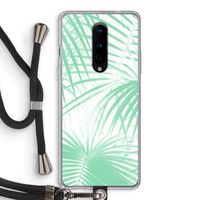 Palmbladeren: OnePlus 8 Transparant Hoesje met koord