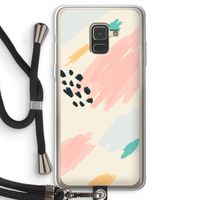 Sunday Chillings: Samsung Galaxy A8 (2018) Transparant Hoesje met koord