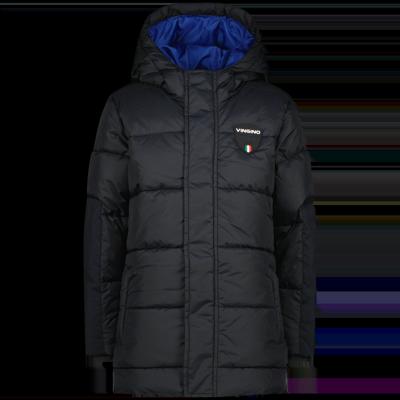 Vingino winter winterjas jongens - zwart - Telo - lang