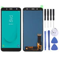 LCD-scherm en Digitizer (TFT materiaal) voor Galaxy J6 (2018)(Black)