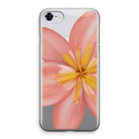 Pink Ellila Flower: iPhone 8 Transparant Hoesje