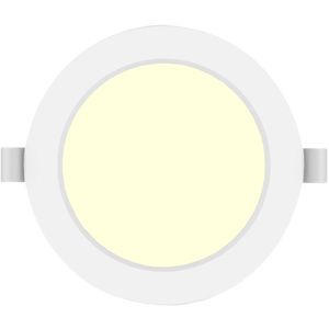 LED Downlight Pro - Aigi Trinko - Inbouw Rond 9W - Warm Wit 3000K - Mat Wit - Kunststof - Ø145mm