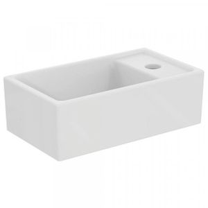 Ideal Standard Tempo fontein 37x21cm kraangat rechts zonder overloop keramiek wit e211201
