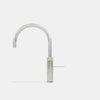 Quooker Fusion Round Keukenkraan - Kokend - Warm & Koud Water - Kindveilige Dubbeldruk - Chroom