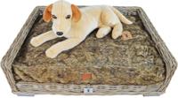 Boony Est 1941 ligkussen grizzly brown 85x60 cm - Gebr de boon