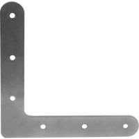 Connex platte winkelhaak - hoekverbinder rvs - 120x120x20 - hvrj20031