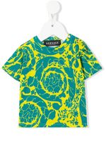 Versace Kids t-shirt à imprimé Baroque - Jaune - thumbnail