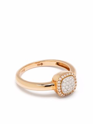 Tirisi bague Milano Sweeties en or rose 18ct ornée de diamants