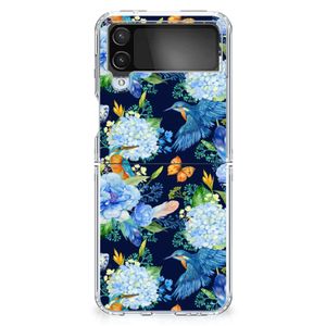 TPU Hoesje voor Samsung Galaxy Z Flip 4 IJsvogel