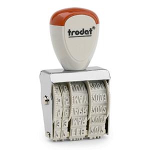 Trodat CLASSIC 1020 Datumstempel 35 x 5 mm (bxh) Zilver