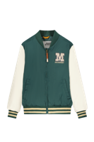 Moodstreet Jongens zomerjas bomber - Flessen groen