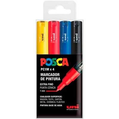 Markeerset POSCA PC-1M Multicolour