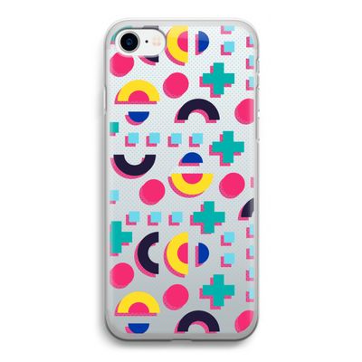 8-bit N°2: iPhone SE 2020 Transparant Hoesje