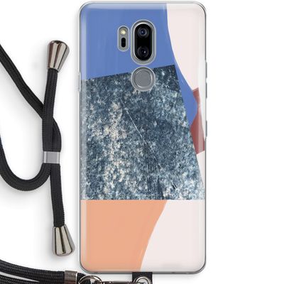 Billy: LG G7 Thinq Transparant Hoesje met koord