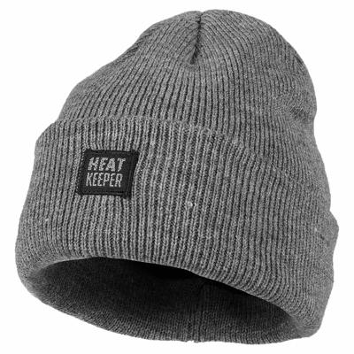 Heatkeeper Heren Thermo Muts Wind/Waterproof Grey
