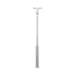 Paaltje mode gegalvaniseerd 220cm 8W LED dimbaar 703-320